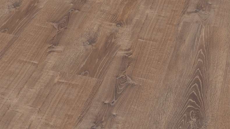 Skaben Sol PVC clipsable - ProfiKlick Chêne fumé naturel | gaufrage synchrone (SP-6200196)