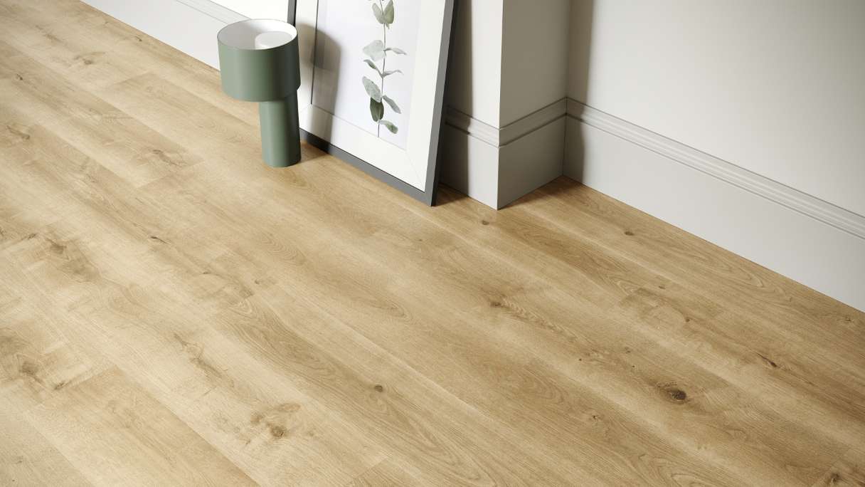 planeo Rigido Vinile ad incastro - SolutionX 2in1 Oak Classic | Isolamento acustico integrato (ECF-0072)