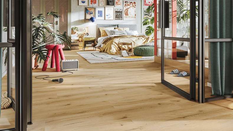 MEISTER design flooring Vinile rigido RD 200 S - 20192 Industrial pop | Isolamento acustico integrato (400047-1220230-20192)