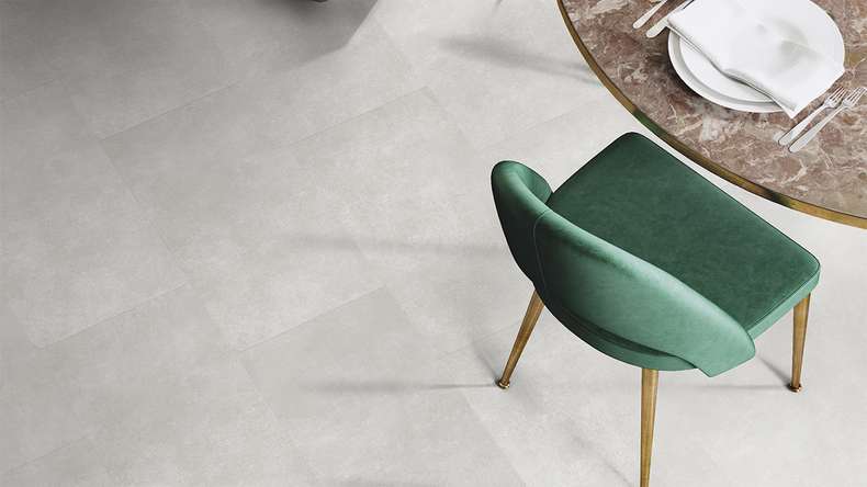 Vinyle à clic Gerflor - Senso Premium Rigid Acoustic Pepper light | Isolation phonique intégrée (39480890)