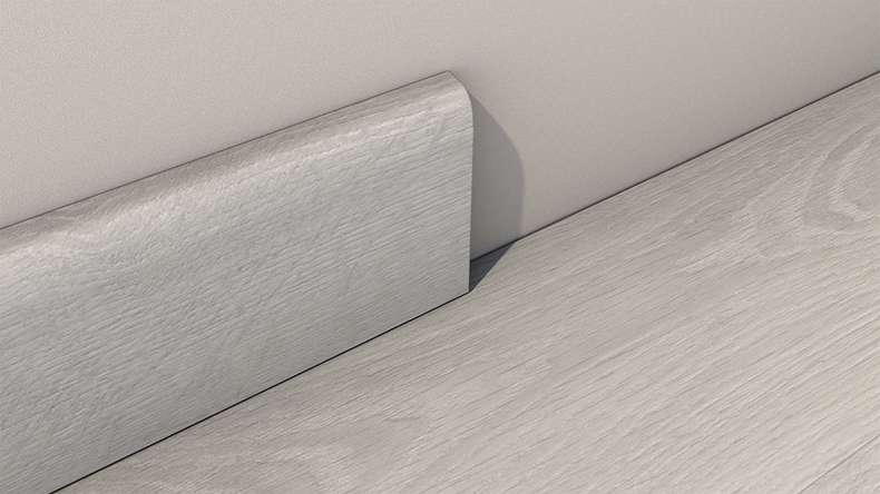 Gerflor MDF Plinthe - Bohem Gris clair 16 x 60 x 2200mm (5947S195)