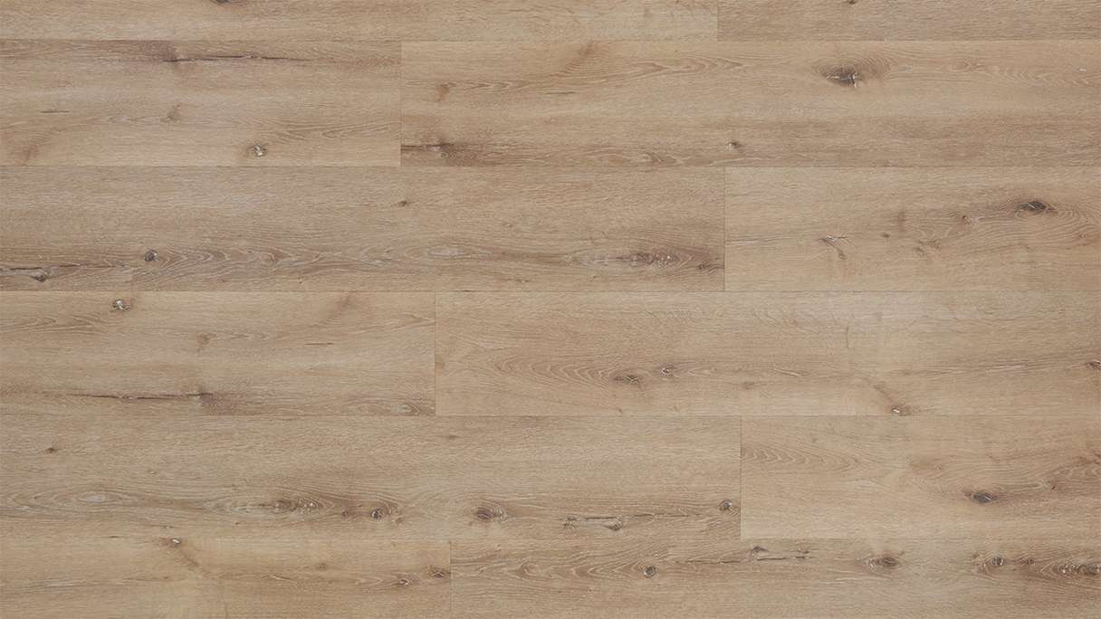 planeo Vinyle à clipser Rigid - Chêne Milano 1,82m de long Planche XL ultramate | Isolation phonique intégrée (MF-1106-XL)