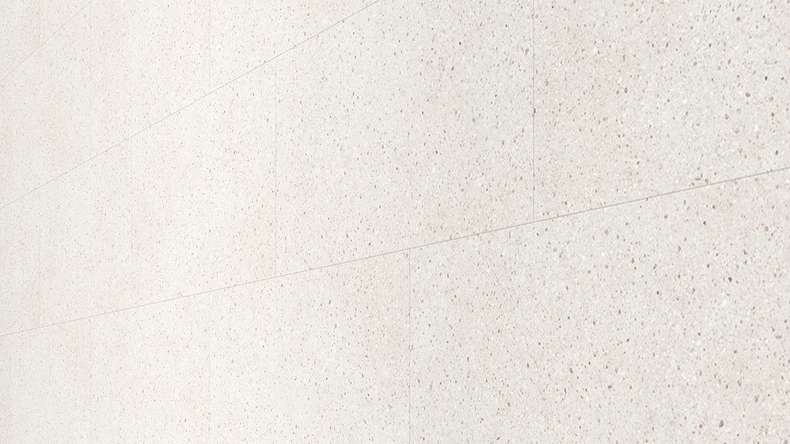 planeo DekoWall - vinyle mural Prime White Terrazzo Stone | Aspect authentique (UN-522-WV)