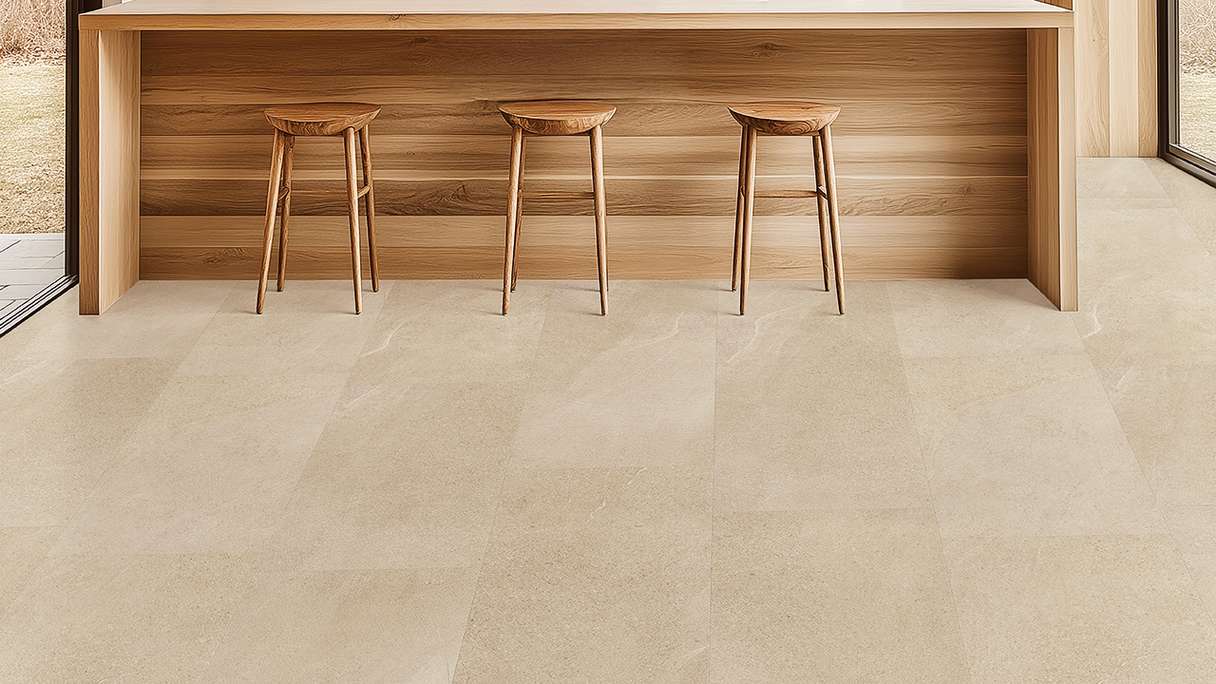 Gerflor Klick Vinyl Rigid - Creation 55 Clic Acoustic Curton Stone Clear (61261603)
