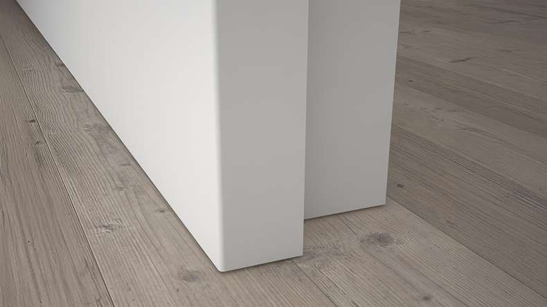 porta interna planeo PUREA Calma White 9003 Design edge | CPL - 1985 x 610|735|860|985 mm