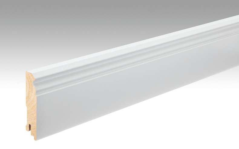Plinthes MEISTER Blanc DF (RAL 9016) 2266 - 2380 x 80 x 18 mm (200020-2380-02266)