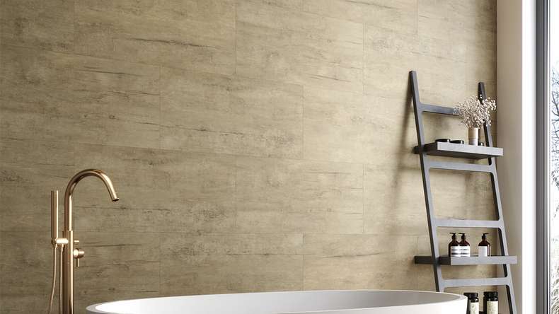 planeo Wandverkleidung Kunststoff - Wall&Floor Design Ava supermatt 80 x 40 cm