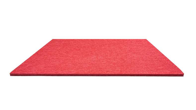 planeo Akustik Filzpaneel - MixWall EcoColor Line Red Fox 52 x 52 cm (PLMW-00021A)