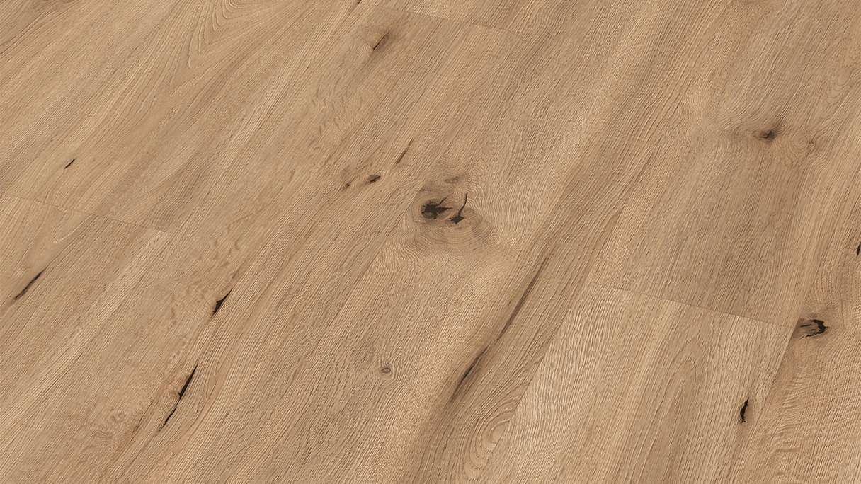 Sol design MEISTER MeisterDesign. next DD 500 S - 06843 Chêne champêtre clair | Isolation phonique intégrée (400054-1287220-06843)