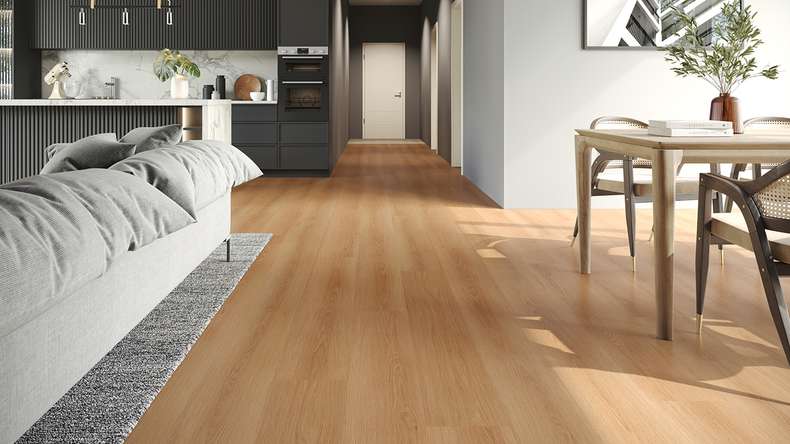 vinile adesivo planeo - Rovere Siena ultra opaco | goffratura sincronizzata (MF-DB-1408-XL)