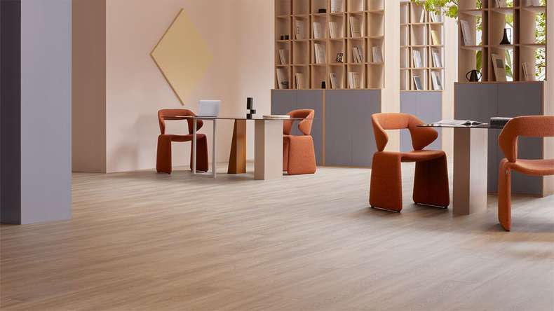 Forbo Allura Wood 40 Vinyle à coller - Chêne clair (63641DR4)
