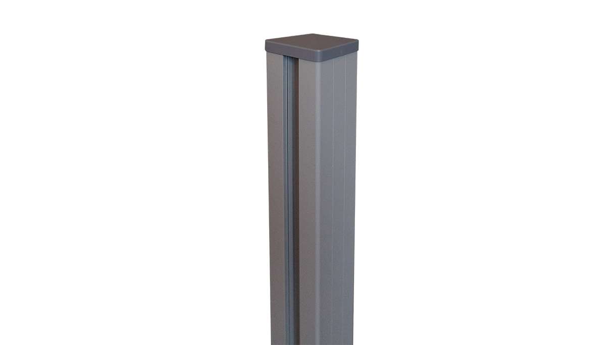 planeo Gardence Metallic - Poteaux en aluminium