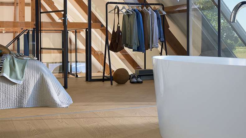 Plancher bois MEISTER Lindura HS 500 - 20232 Chêne classic gris sable vernis ultra mat 700 x 140 x 11 mm (500010-0700140-20232)