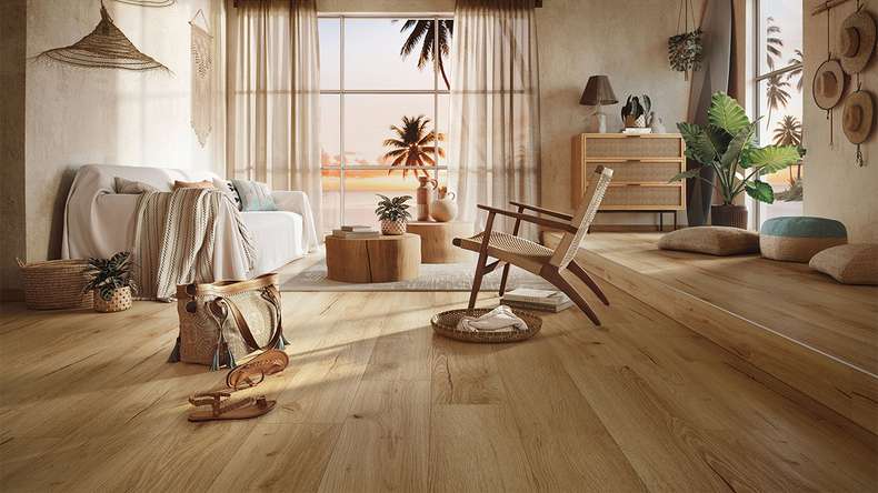 MEISTER design flooring dryback vinile DD 155 - 20081 Sunset lounge Struttura legno naturale (400048-1226186-20081)