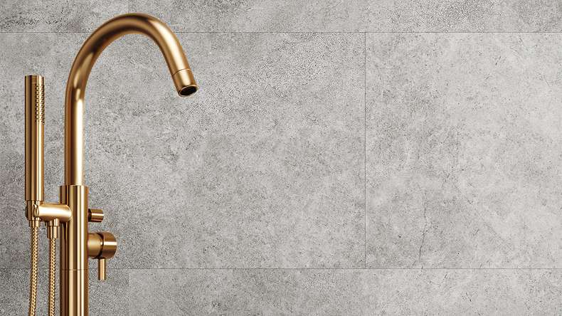 planeo Wandverkleidung Kunststoff - Wall&Floor Design Neba supermatt 80 x 40 cm