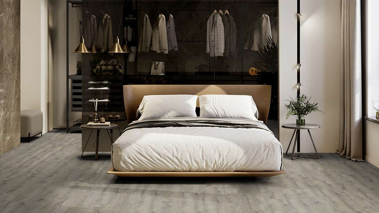 Gerflor Klick Vinyl - Senso Premium Rigid Acoustic Pecan | Isolamento acustico integrato (39470511)