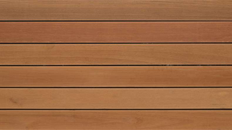TerraWood decking in legno Bangkirai 25 x 145mm - scanalato/scanalato