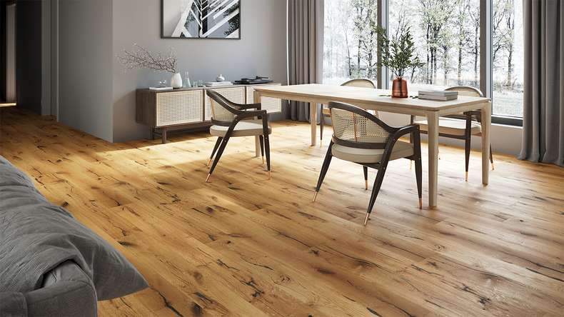 planeo Parkett - Eiche Country WILD XL 2,16m natürlich geölt (MF-3450)