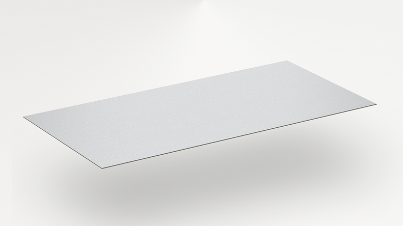 Revêtement mural planeo SPC - CeraRock Tile Stripes Concrete White XL 280 x 117,5 cm