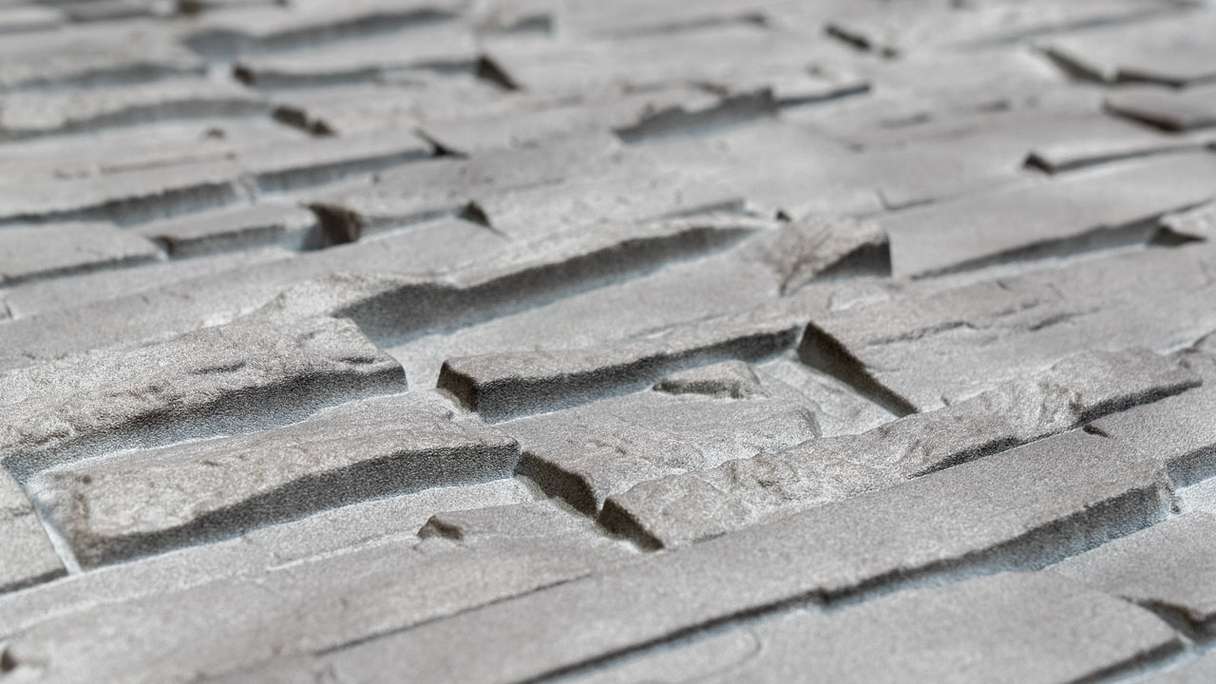 planeo rivestimento murale Novistone DS pietra laminata basalto - 1054 x 334 mm