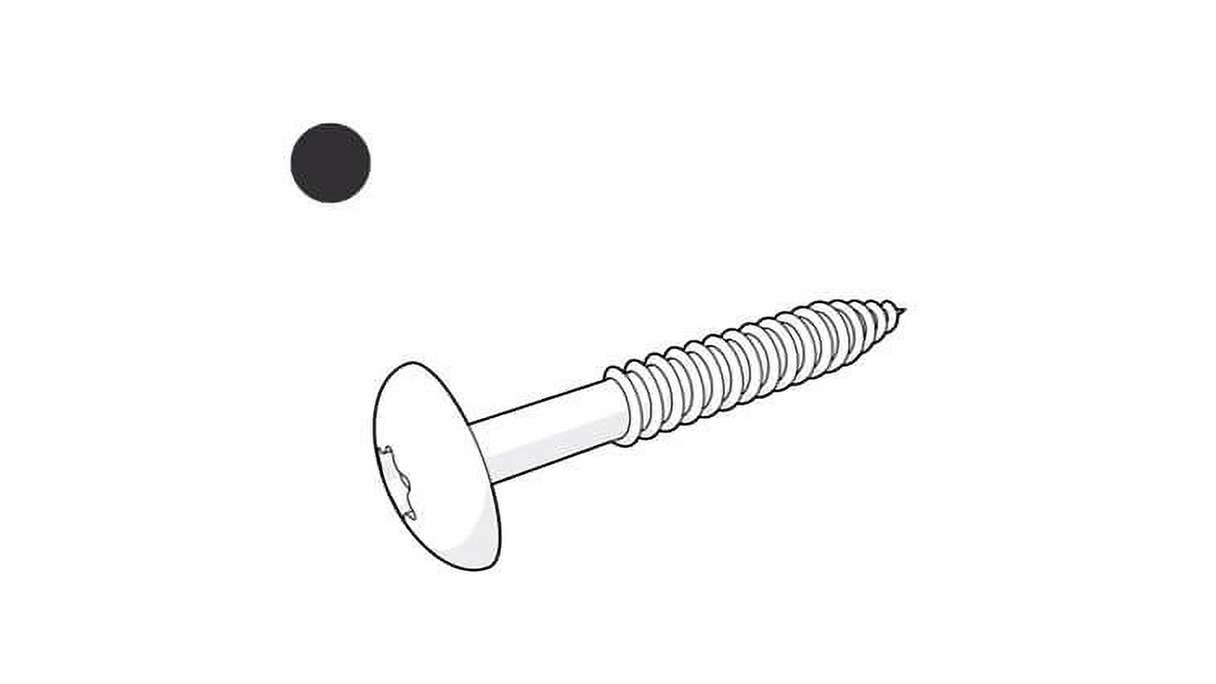 Trespa HPL Vis de façade - Slate Ebony 4,8 x 38mm