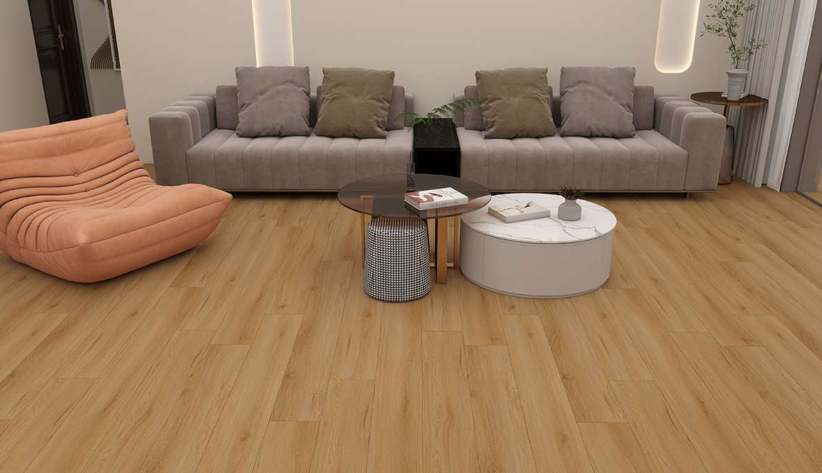 planeo Vinile rigido a incastro - SolutionX 2in1 Rovere Oro