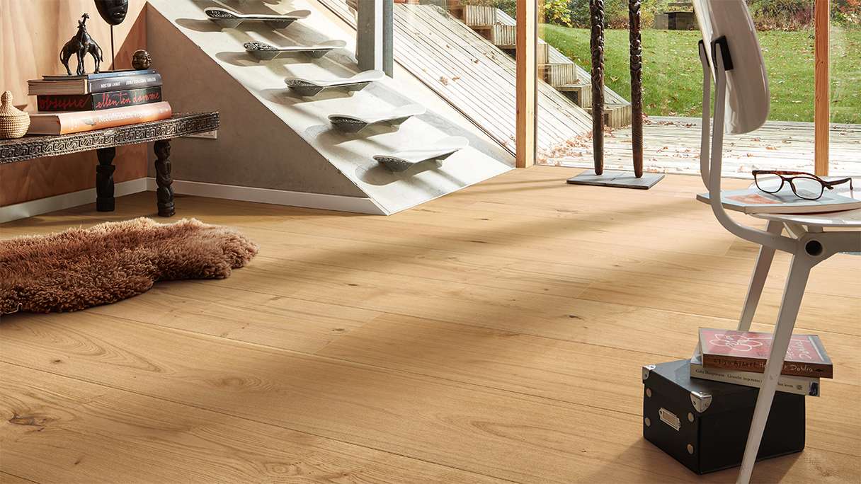 MEISTER Sol en bois Lindura HD 400 - 08915 Chêne authentique verni ultra mat 2200 x 205 x 11 mm (500214-2200205-08915)