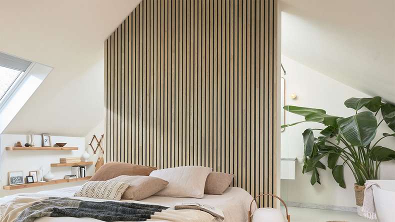 MEISTER Panneaux acoustiques Acoustic Sense WOOD - Chêne naturel 4310 - 260 x 33 cm