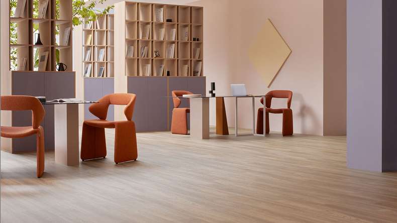 planeo Klebevinyl - SilentIQ Wood 2in1 Objekt Bellorio | Trittschalldämmung integr. (F-DW-SIQ-8080)