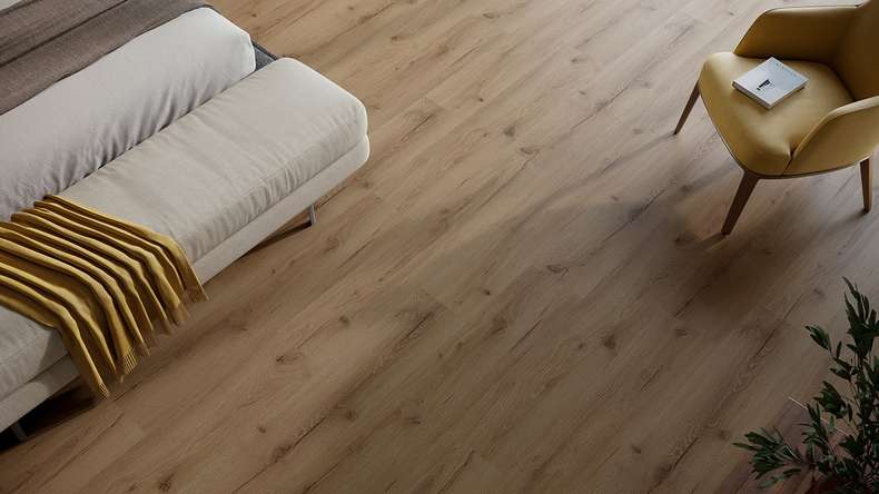 planeo Rigid Klick Vinyl - HOMEtec Basic 30 IXPE Earth Oak | Trittschalldämmung integr. (RP-E30-4)
