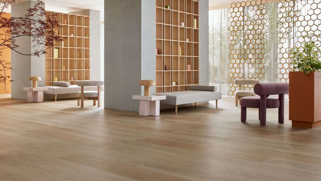 Forbo Allura Wood 40 Vinyle à coller - Natural Giant Oak (60284DR4)