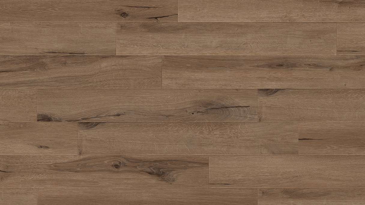 Gerflor Vinyle à clic Rigid - Création 55 Clic Cedar Marron foncé | Aspect authentique (60671605)