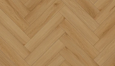 planeo Vinile rigido a incastro - SolutionX 2in1 a spina di pesce rovere dorato