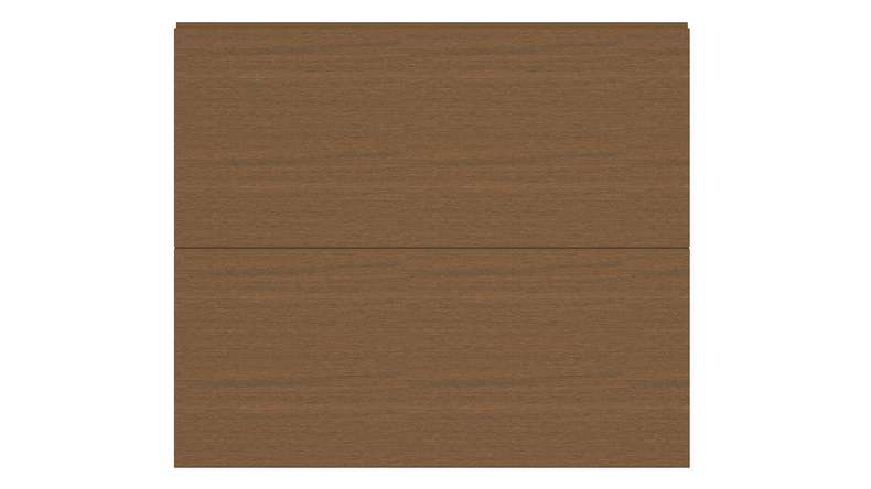 planeo INFINITY XL-Board - WPC CoEx Clôture à emboîter Burma Teck 176 x 183