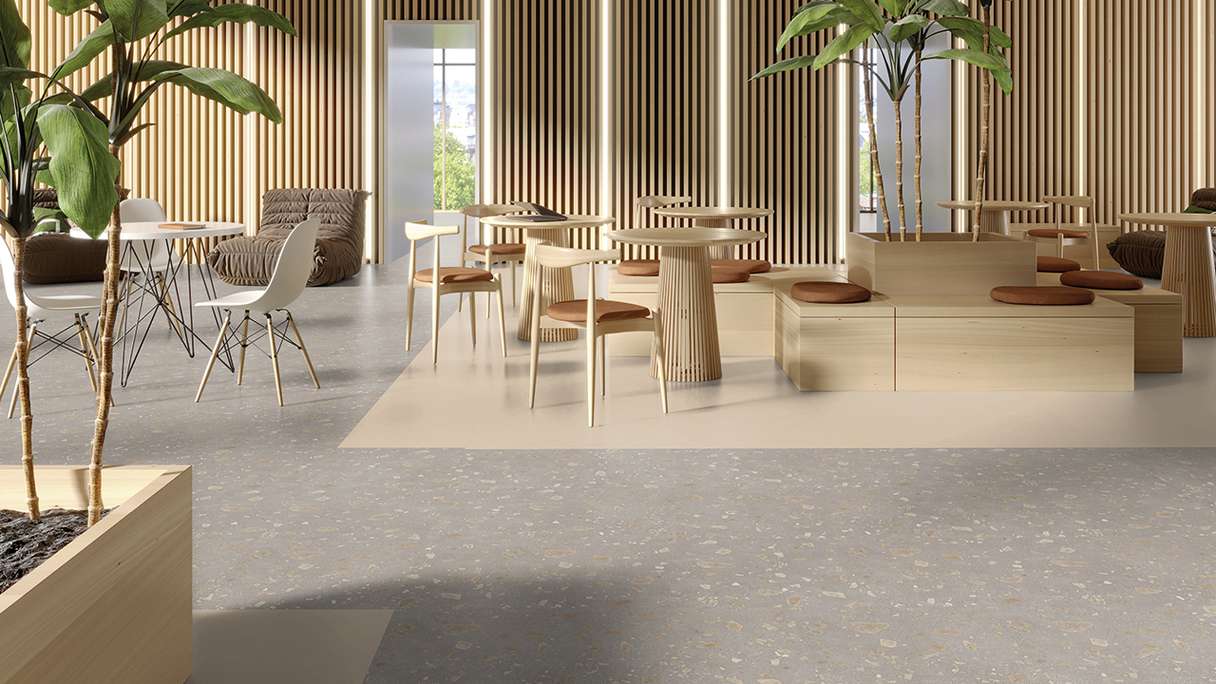 Gerflor Klick Vinyl Rigid - Creation 55 Clic Acoustic Urban Street Cream (61261565)