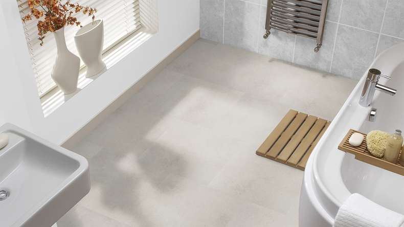 Forbo Allura Materiale 40 Vinile adesivo - Cemento sabbia (63634DR4)
