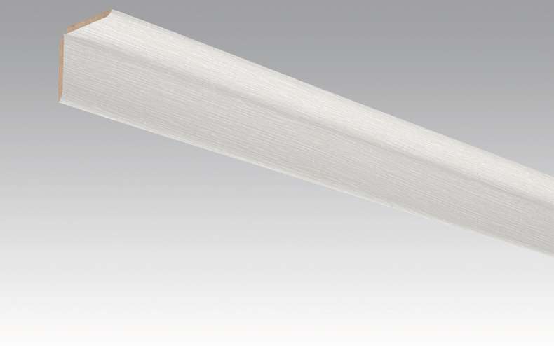 MEISTER Plinthes à gorge plissées Fineline blanc 4029 - 2380 x 70 x 3,5 mm (200033-2380-04029)