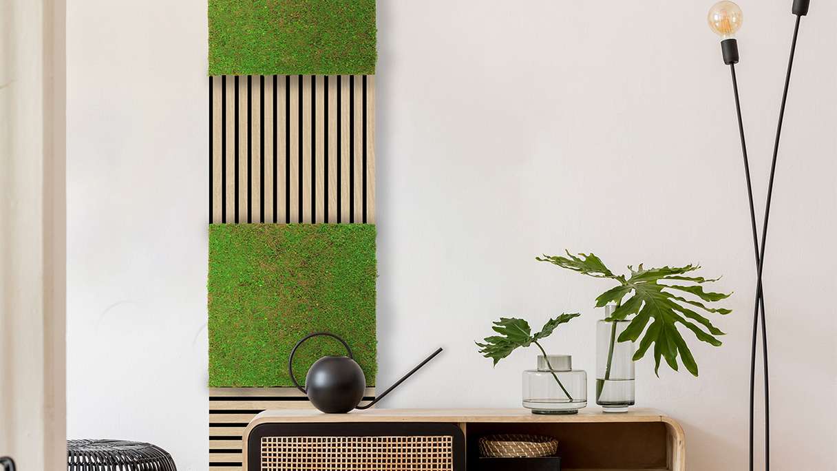 planeo Akustikpaneel - MixWall Timber Touch Flare Oak 52 x 52 cm | Echtholzfurnier (PLMW-00011A)
