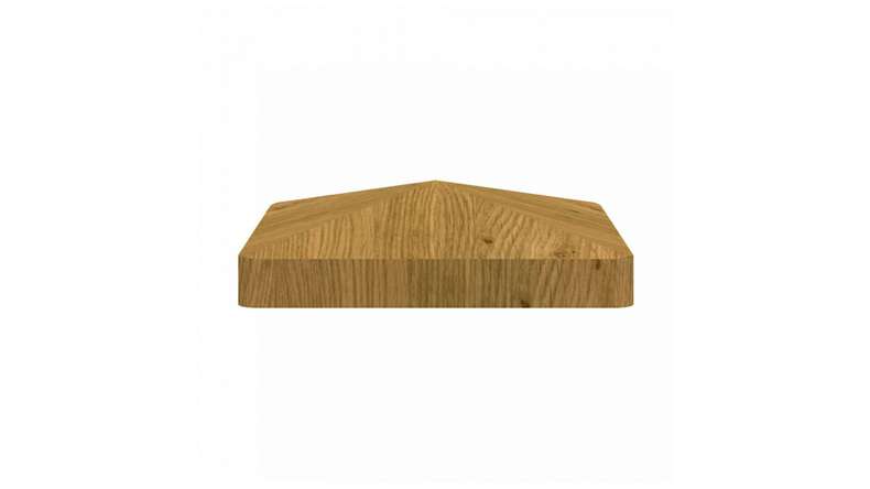 planeo Gardence Simply - Pfostenkappe Asteiche Natur