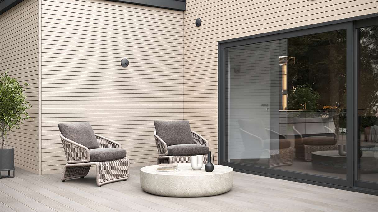 planeo Fassado - Revêtement de façade BPC Nature White 5m (PBF-C123)
