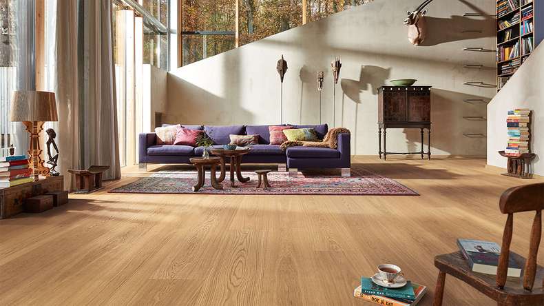 MEISTER Lindura pavimento in legno HD 400 - 08906 Rovere naturale puro oliato 2200 x 270 x 11 mm (500213-2200270-08906)