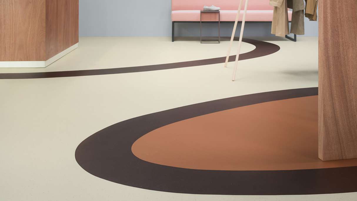 Forbo Linoleum Marmoleum Cacao - cioccolato bianco 3584
