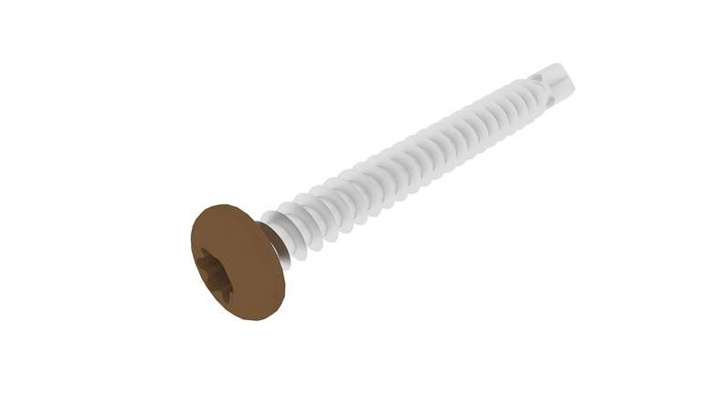 planeo LINEA - Vis Torx en acier inoxydable 4,2 x 38 mm, lot de 50 pièces