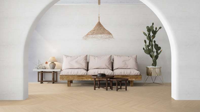Vinile adesivo Gerflor - Virtuo 55 Glue Down HB Blomma beige | Aspetto autentico (39201460)