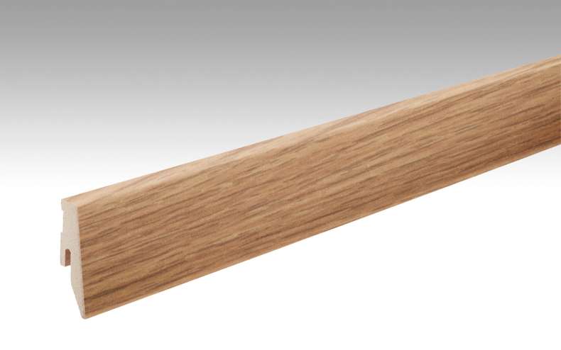 MEISTER Sockelleisten Fußleisten Eiche 462 - 2380 x 60 x 20 mm (200005-2380-00462 - 693823462)