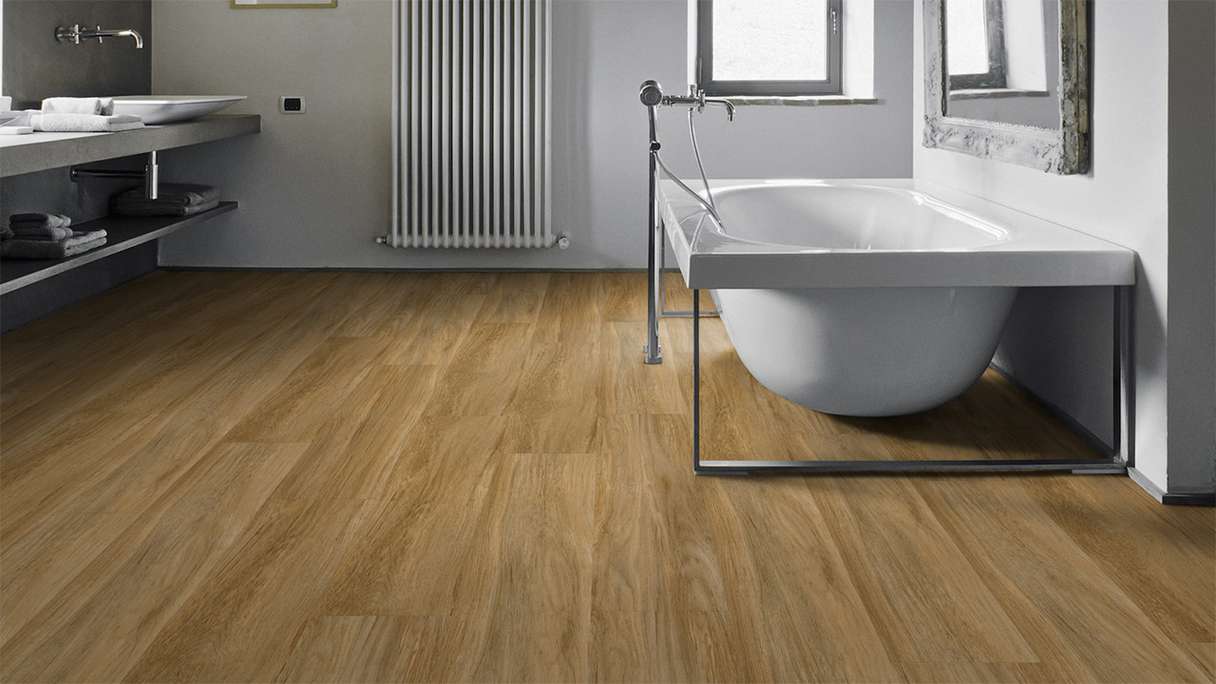Gerflor Vinile ad incastro - Virtuo 30 Rigid Acoustic Qaja Honey | isolamento acustico integrato (39121474)