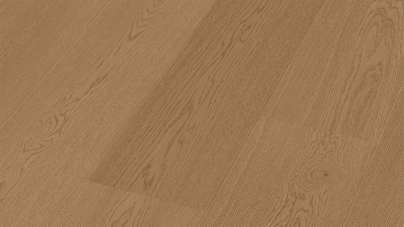 Sol en bois MEISTER Lindura HD 400 - 20227 Chêne animé brun argile verni ultra-mat 2200 x 205 x 11 mm (500214-2200205-20227)