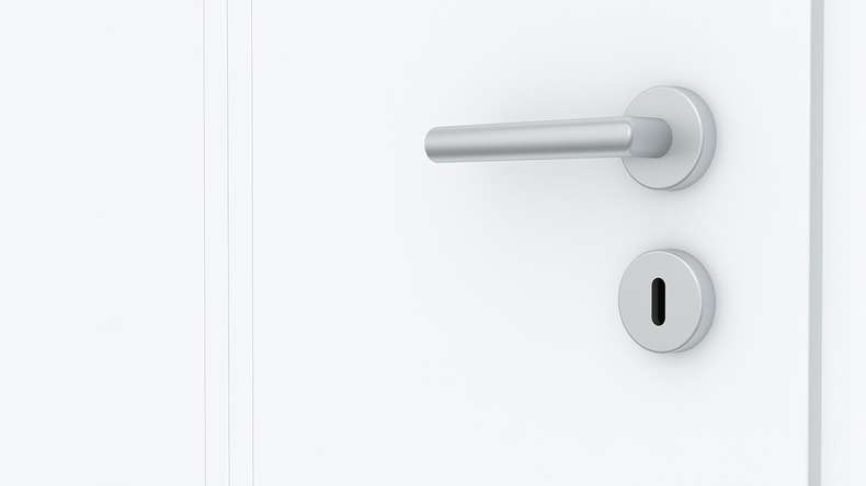 planeo Porte intérieure design PUREA Vivo 7 laque blanche 9003 chant design | laqué - 2110 x 610|735|860|985 mm