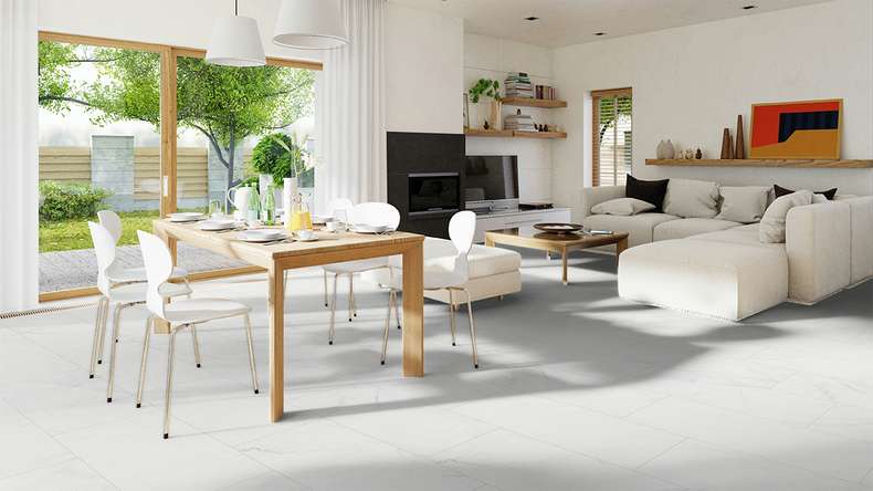 planeo Laminat - Stone 2.0 Marmorata Chiara High gloss (FE00672)