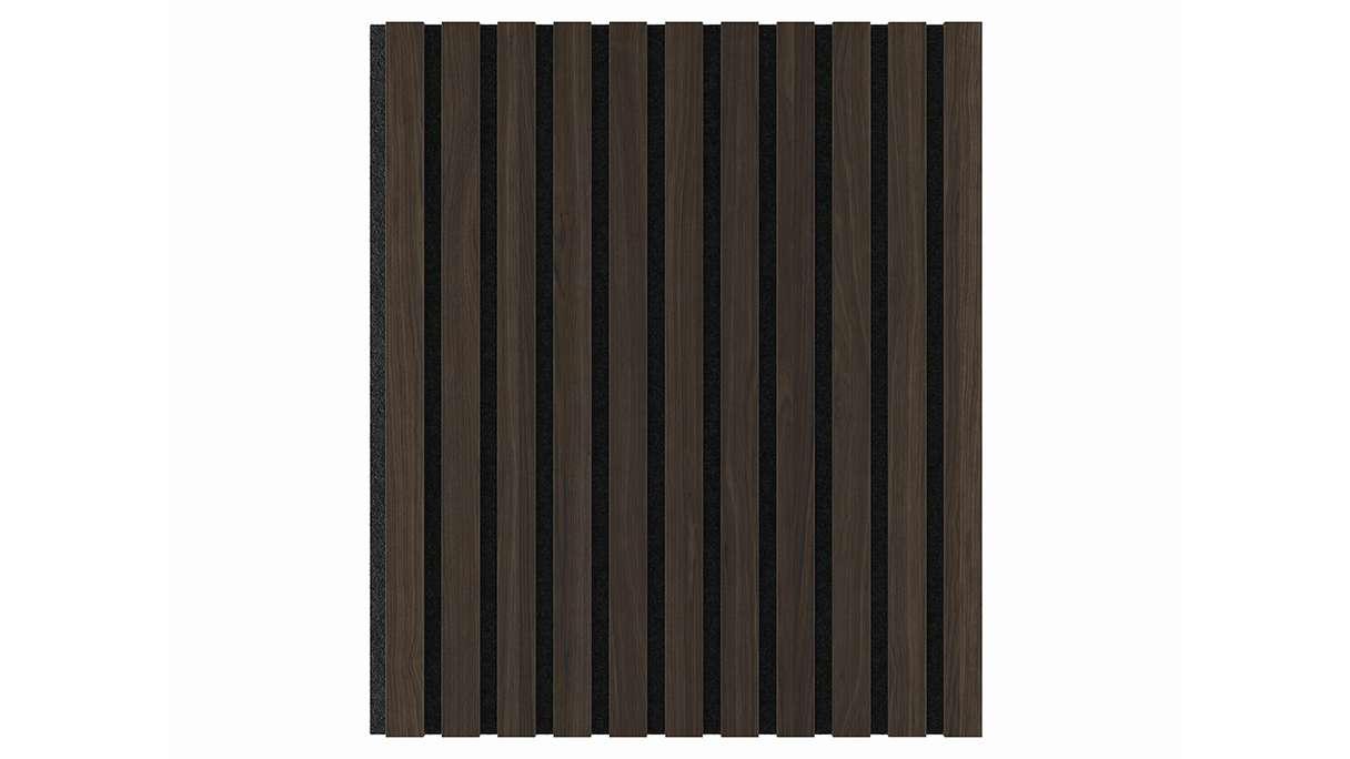 planeo Akustikpaneele - Eiche Braun - 2400 x 525 x 18mm (PU-A-003)